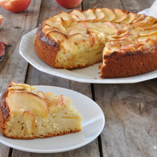 Torta di mele e ricotta Bimby