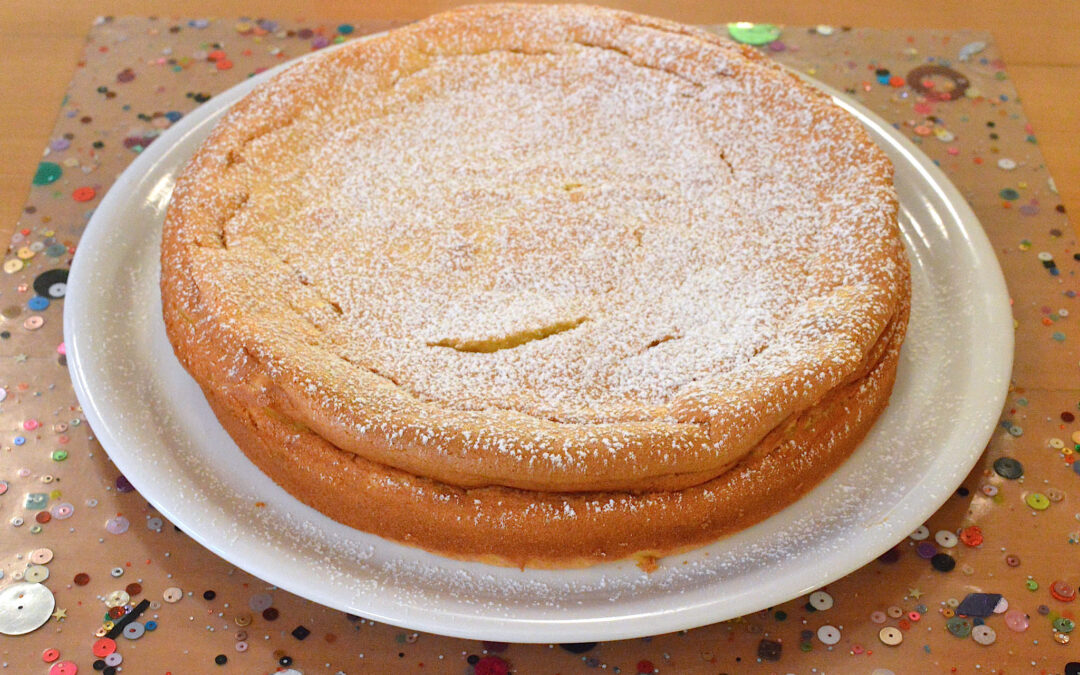 Torta di patate dolci