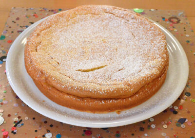 Torta di patate dolci