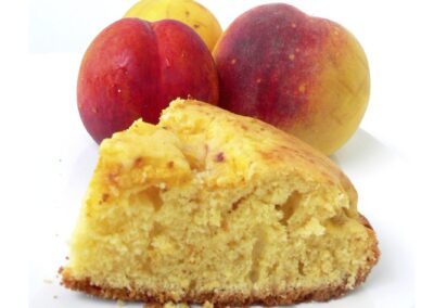 Torta di pesche e yogurt