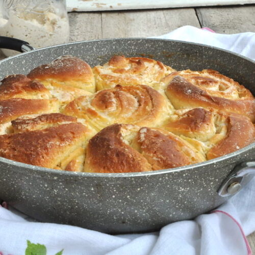 Torta di rose con lievito madre Bimby