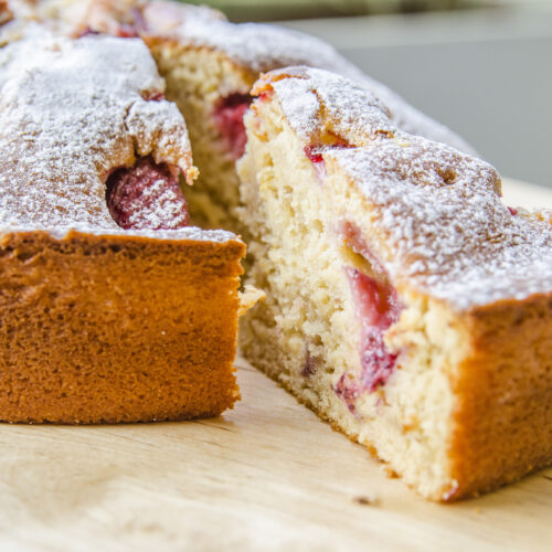 Torta fragole e ricotta Bimby