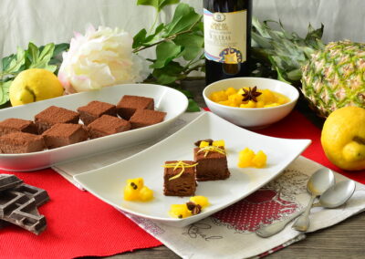 Torta fredda al cioccolato