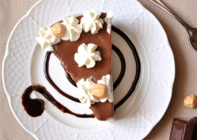 Torta fredda alla Nutella