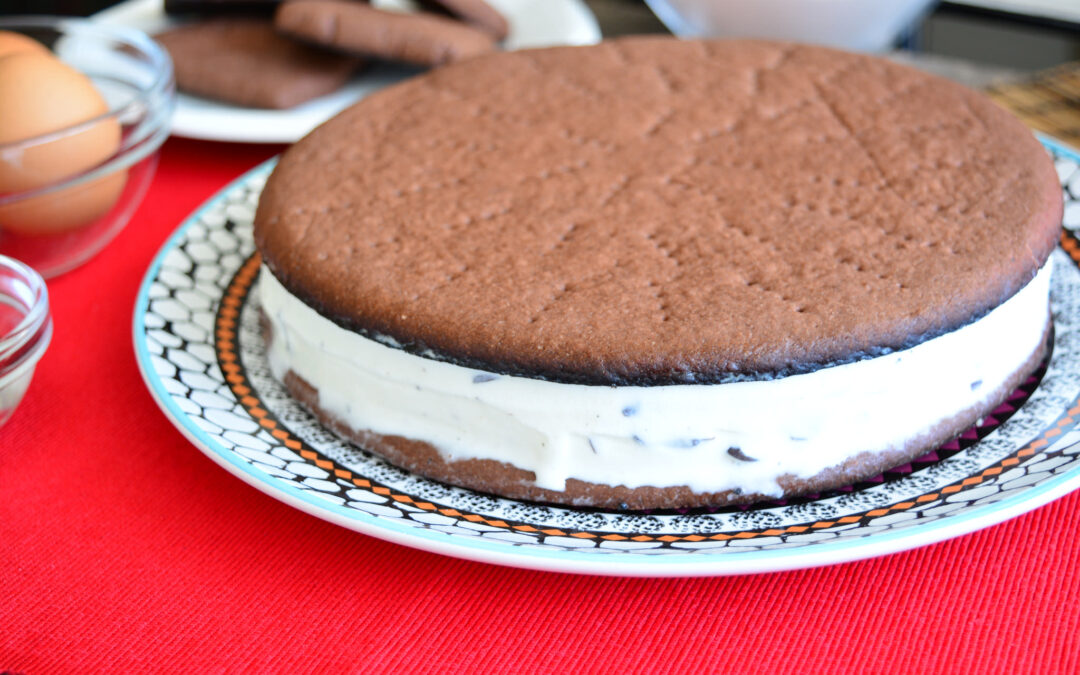 Torta gelato cookies