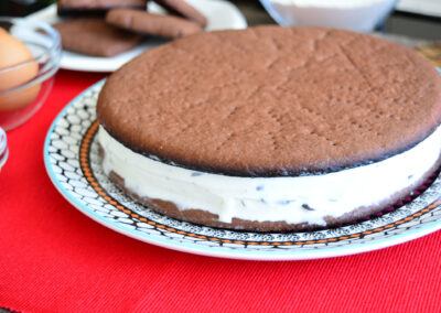 Torta gelato cookies