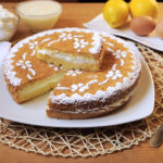 Torta paradiso Bimby con crema al latte