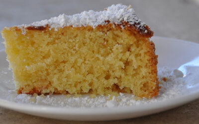 Torta al limone morbidissima e profumatissima con il Bimby