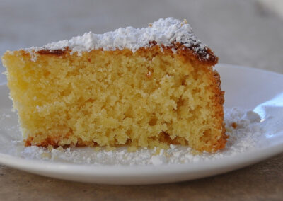 Torta al limone morbidissima e profumatissima con il Bimby