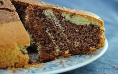 Torta marmorizzata senza glutine
