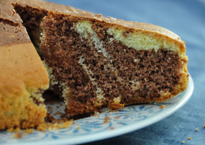 Torta marmorizzata senza glutine