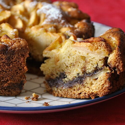 Torta mele e cioccolato Bimby