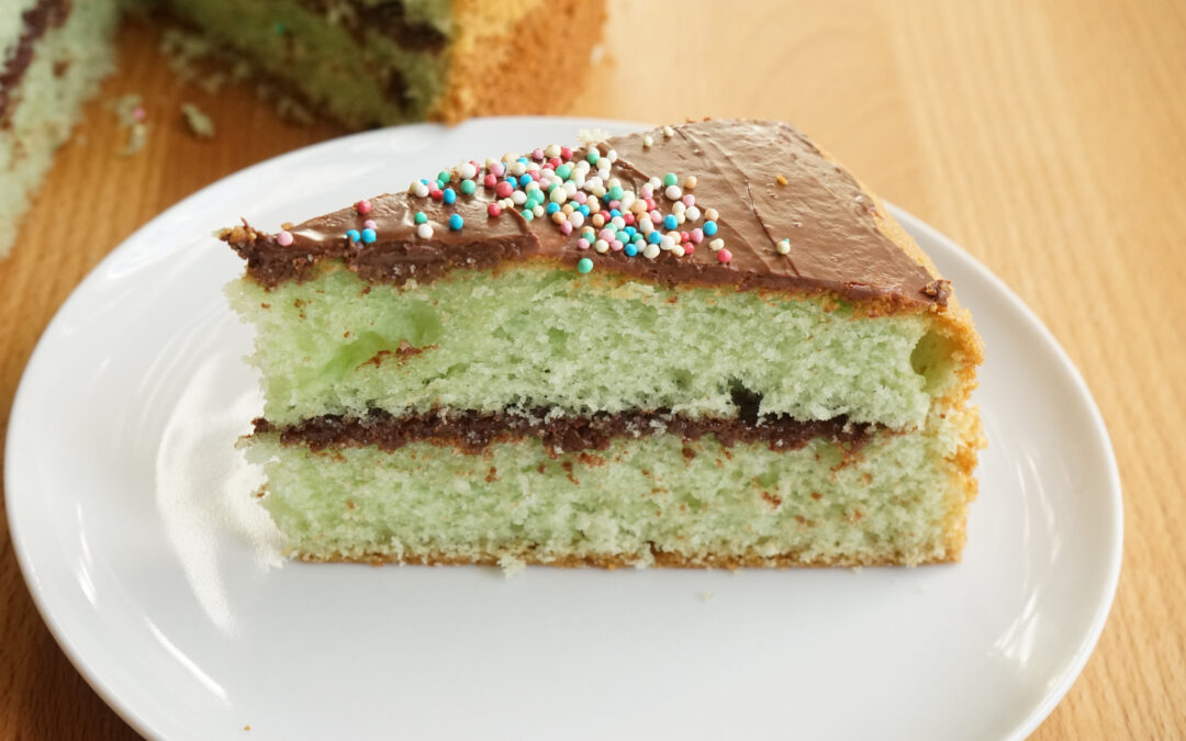 Torta menta e nutella