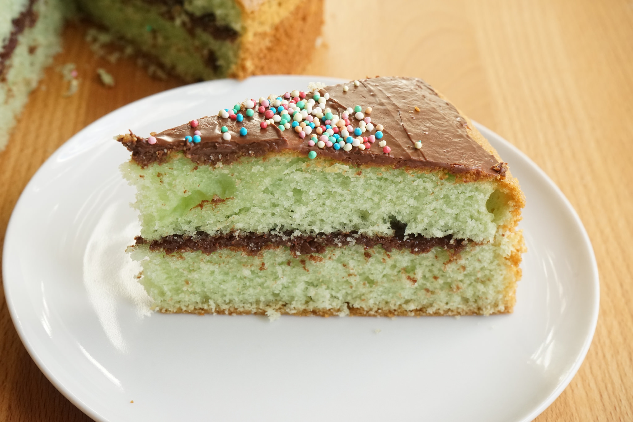 Torta menta e nutella Bimby