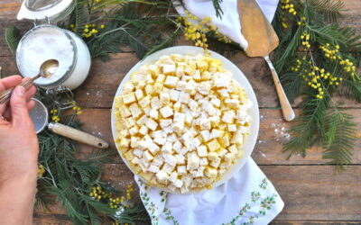 Torta mimosa Bimby: la ricetta classica facilissima