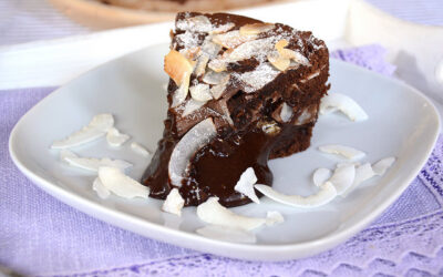 Torta cioccolato e cocco