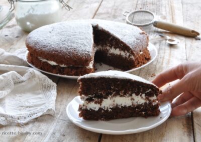 Torta Moretta panna e Nutella