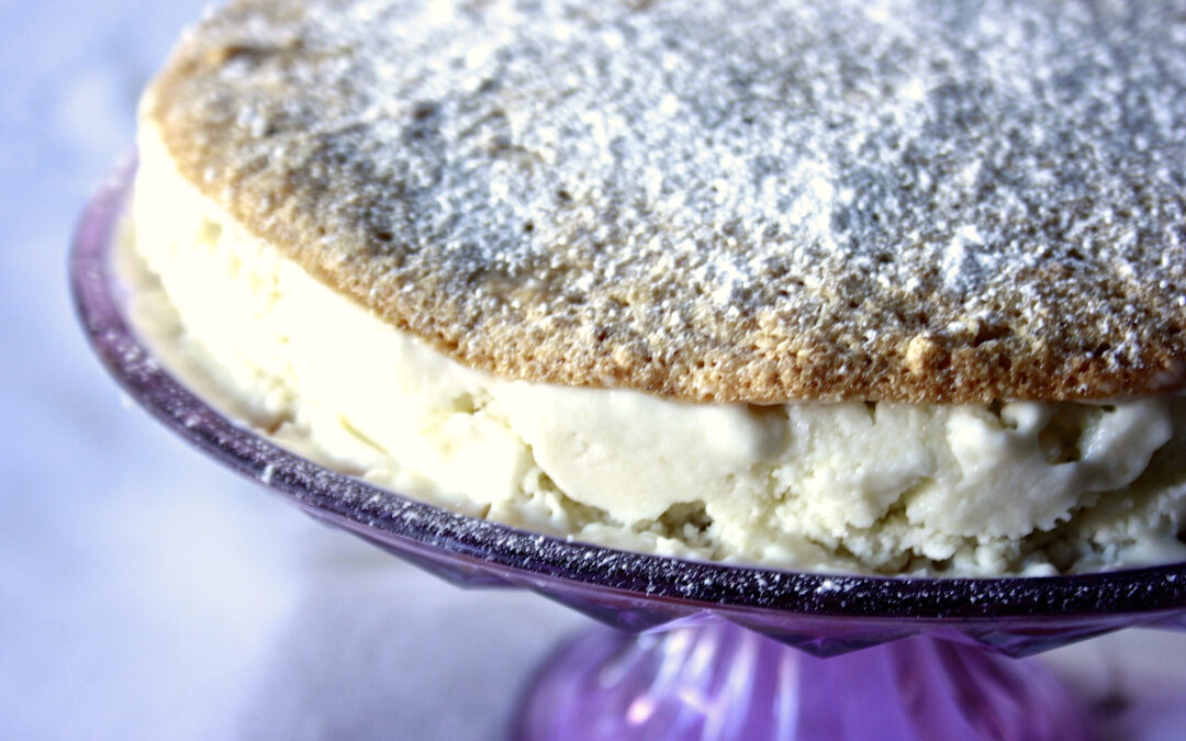 Torta ricotta e pere