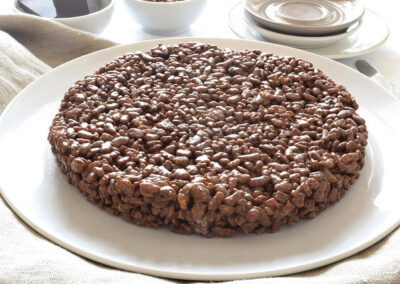 Torta riso soffiato e Mars