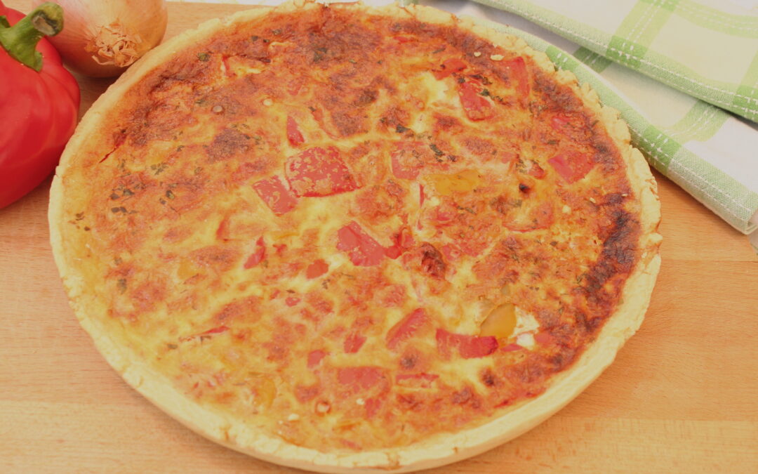 Torta rustica ai peperoni