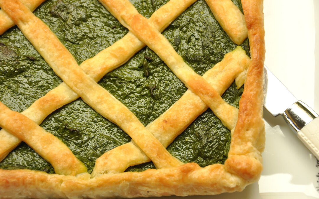 Torta salata ricotta e spinaci