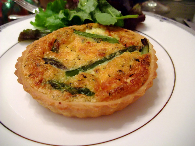 Torta salata asparagi e ricotta Bimby