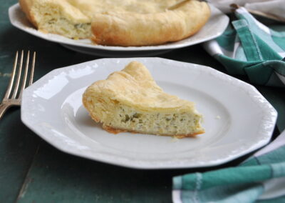 Torta salata con zucchine e ricotta