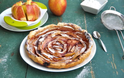 Torta sfogliata alle mele