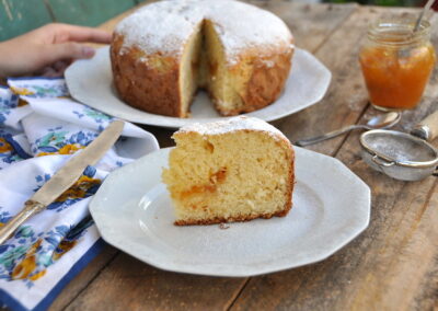 Torta allo yogurt e marmellata