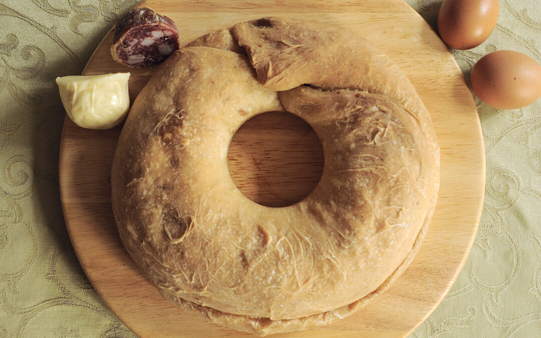 Tortano con lievito madre