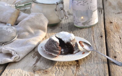 Tortino al cioccolato Bimby con cuore morbido