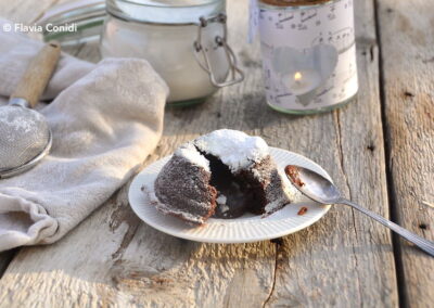 Tortino al cioccolato con cuore morbido