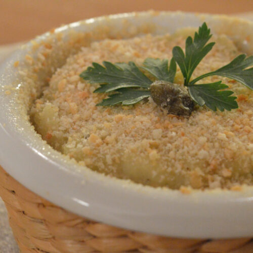 Tortino di baccalà Bimby