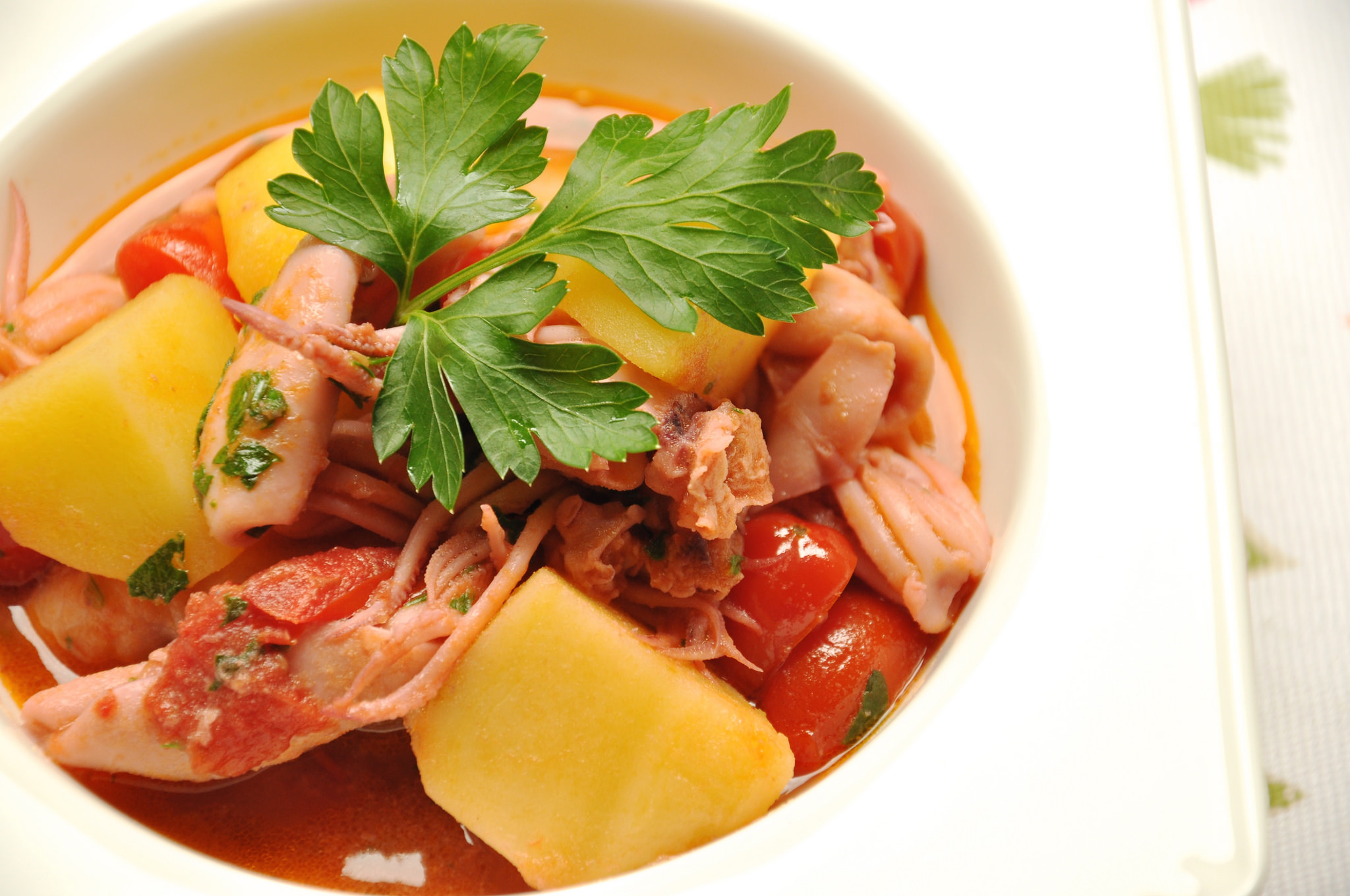 Totani e patate Bimby