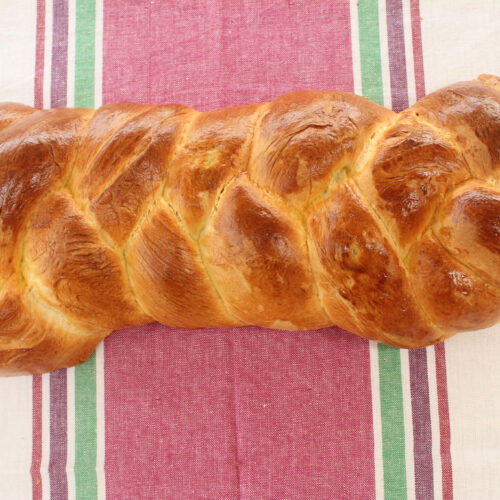 Treccia salata Bimby ripiena di indivia e olive