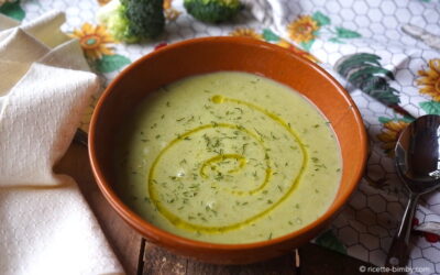 Vellutata di broccoli con il Bimby