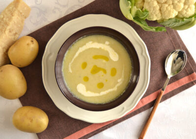 Vellutata di cavolfiore e patate