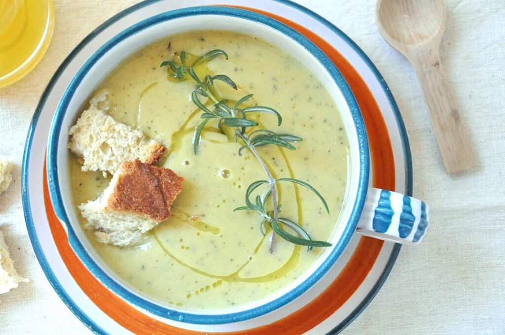 Vellutata di ceci e zucchine Bimby