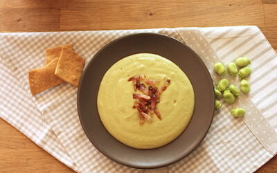 Vellutata di fave fresche