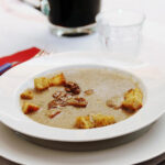 Vellutata di funghi e patate Bimby