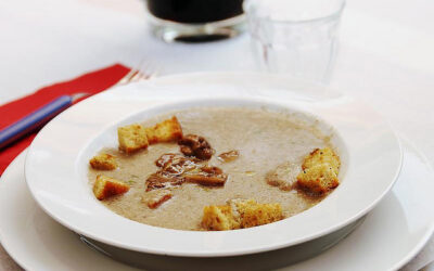 Vellutata di funghi e patate