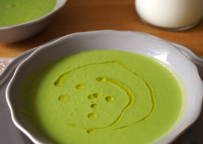 Vellutata di piselli