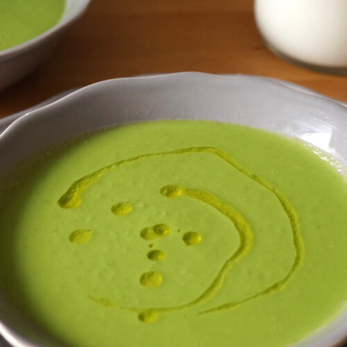 Vellutata di piselli Bimby