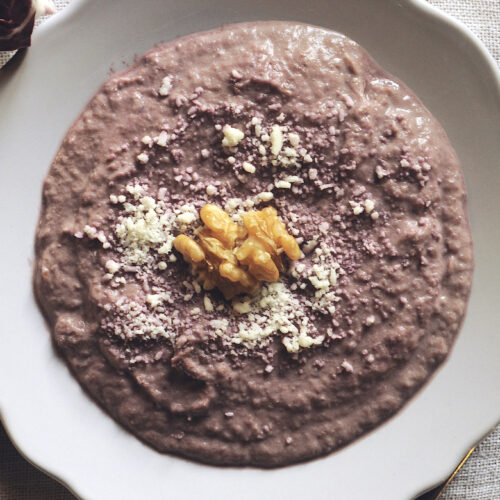 Vellutata di radicchio Bimby