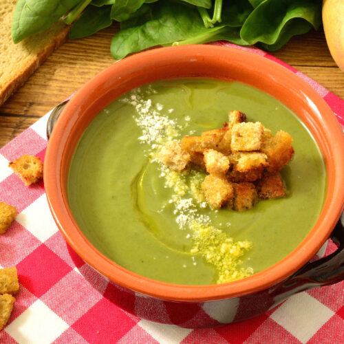 Vellutata di spinaci Bimby