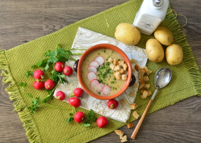 Vellutata di ravanelli Bimby