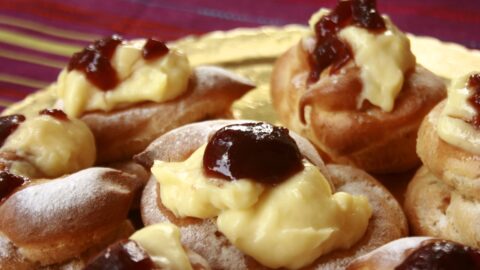 Zeppole di San Giuseppe al forno