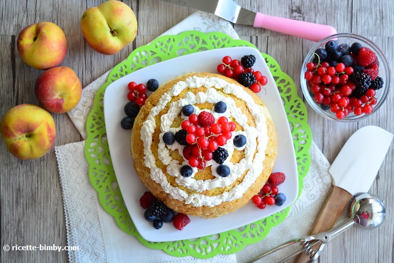 Zuccotto gelato Bimby: risultato finale