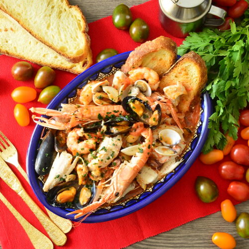 Zuppa di pesce senza spine Bimby