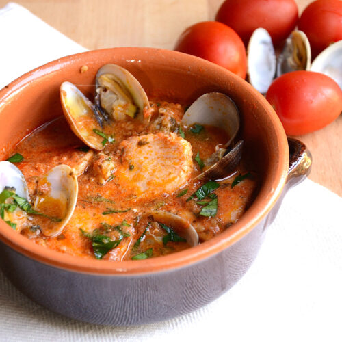 Zuppa di pesce spada Bimby